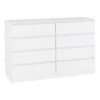 Malvern White 8 Drawer Chest -Fresh sleep Store malvern white 8 drawer chest p76515 123398 zoom