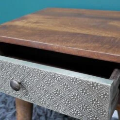 Mango Wood Bedside Cabinet With Drawer -Fresh sleep Store mango wood bedside cabinet with drawer p76916 126233 zoom