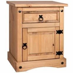 Marton 1 Drawer 1 Door Bedside