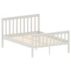 Milan White Wooden Bed With High Foot End -Fresh sleep Store milan white wooden bed with high foot end p72971 111556 zoom