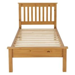 Monaco Antique Pine Low Foot End Bed -Fresh sleep Store monaco antique pine low foot end bed p76406 157598 zoom