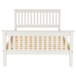 Monaco White High Foot End Bed -Fresh sleep Store monaco white high foot end bed p69517 157709 zoom
