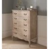 Montpellier Blanc 5 Drawer Chest -Fresh sleep Store montpellier blanc 5 drawer chest p31371 30583 zoom