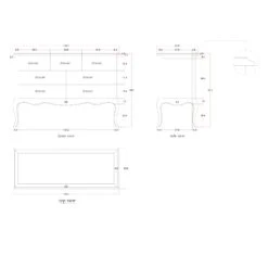 Montpellier Blanc 7 Drawer Chest -Fresh sleep Store montpellier blanc 7 drawer chest p31375 108129 zoom