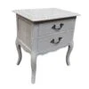 Montpellier Blanc Grey Bedside Table -Fresh sleep Store montpellier blanc grey bedside table p80106 180981 zoom
