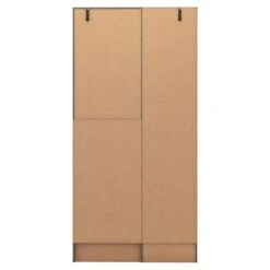 Nevada 3D Effect Grey Vanity 1 Door Wardrobe -Fresh sleep Store nevada 3d effect grey vanity 1 door wardrobe p80446 158116 zoom