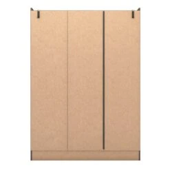 Nevada Black 3 Door 2 Drawer Mirrored Wardrobe -Fresh sleep Store nevada black 3 door 2 drawer mirrored wardrobe p76452 122890 zoom