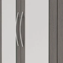 Nevada Black 4 Door 2 Drawer Mirrored Wardrobe -Fresh sleep Store nevada black 4 door 2 drawer mirrored wardrobe p76528 123492 zoom