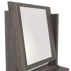 Nevada Black Wood Grain 4 Drawer Dressing Table Set -Fresh sleep Store nevada black wood grain 4 drawer dressing table set p76716 124470 zoom