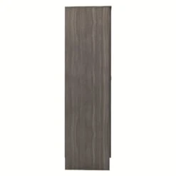 Nevada Black Wood Grain Vanity 1 Door Wardrobe -Fresh sleep Store nevada black wood grain vanity 1 door wardrobe p80445 158107 zoom