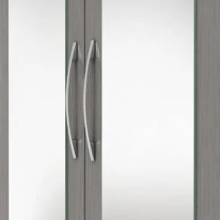 Nevada Grey 4 Door 2 Drawer Mirrored Wardrobe -Fresh sleep Store nevada grey 4 door 2 drawer mirrored wardrobe p76474 123063 zoom