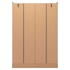 Nevada Grey 4 Door 2 Drawer Mirrored Wardrobe -Fresh sleep Store nevada grey 4 door 2 drawer mirrored wardrobe p76474 123065 zoom