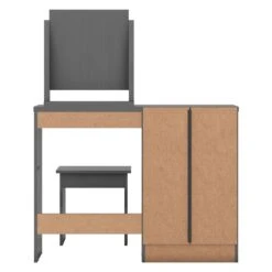 Nevada Grey 4 Drawer Dressing Table Set -Fresh sleep Store nevada grey 4 drawer dressing table set p76714 124453 zoom