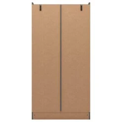 Nevada Mirrored 3D Effect Grey 2 Door 1 Drawer Wardrobe -Fresh sleep Store nevada mirrored 3d effect grey 2 door 1 drawer wardrobe p76709 124425 zoom