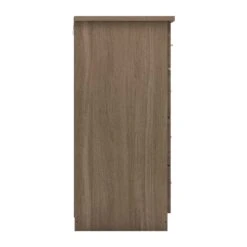 Nevada Rustic Oak 3+2 Drawer Chest -Fresh sleep Store nevada rustic oak 3 2 drawer chest p76473 123058 zoom