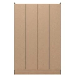 Nevada Rustic Oak 4 Door 2 Drawer Mirrored Wardrobe -Fresh sleep Store nevada rustic oak 4 door 2 drawer mirrored wardrobe p76529 123498 zoom