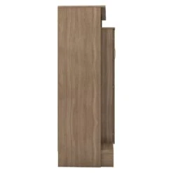 Nevada Rustic Oak Effect Petite Open Shelf Wardrobe -Fresh sleep Store nevada rustic oak effect petite open shelf wardrobe p80394 157883 zoom