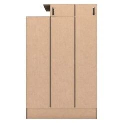 Nevada Rustic Oak Effect Petite Open Shelf Wardrobe -Fresh sleep Store nevada rustic oak effect petite open shelf wardrobe p80394 157884 zoom