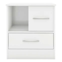 Nevada White Gloss Sliding Door Bedside 11 Nevada White Gloss Sliding Door Bedside -Fresh sleep Store nevada white gloss sliding door bedside p76604 124182 zoom