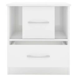 Nevada White Gloss Sliding Door Bedside 12 Nevada White Gloss Sliding Door Bedside -Fresh sleep Store nevada white gloss sliding door bedside p76604 124183 zoom