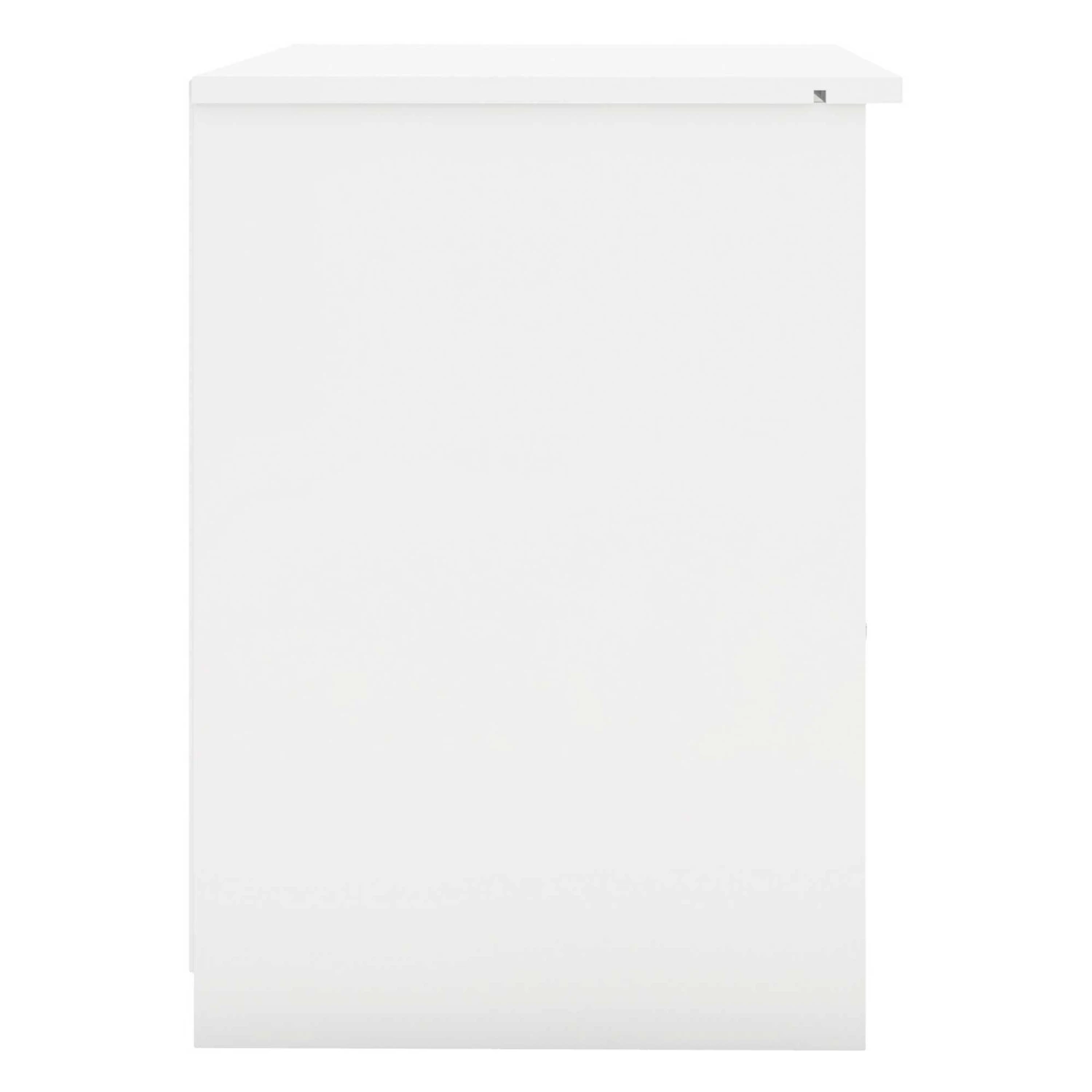 Nevada White Gloss Sliding Door Bedside 8 Nevada White Gloss Sliding Door Bedside - Image 6