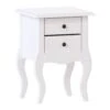 Nishano White 2 Drawer Bedside Cabinet 2 Nishano White 2 Drawer Bedside Cabinet -Fresh sleep Store nishano white 2 drawer bedside cabinet p80250 155310 zoom
