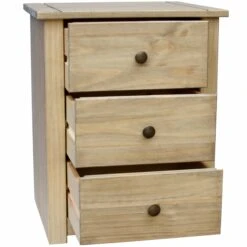 Panama 3 Drawer Bedside -Fresh sleep Store panama 3 drawer bedside p54004 144085 zoom
