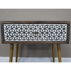 Patterned 1 Drawer Bedside Cabinet -Fresh sleep Store patterned 1 drawer bedside cabinet p83804 173913 zoom