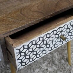 Patterned 1 Drawer Bedside Cabinet -Fresh sleep Store patterned 1 drawer bedside cabinet p83804 173914 zoom