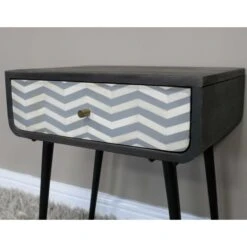 Patterned Bone Inlay Bedside Cabinet 13 Patterned Bone Inlay Bedside Cabinet -Fresh sleep Store patterned bone inlay bedside cabinet p83691 173362 zoom