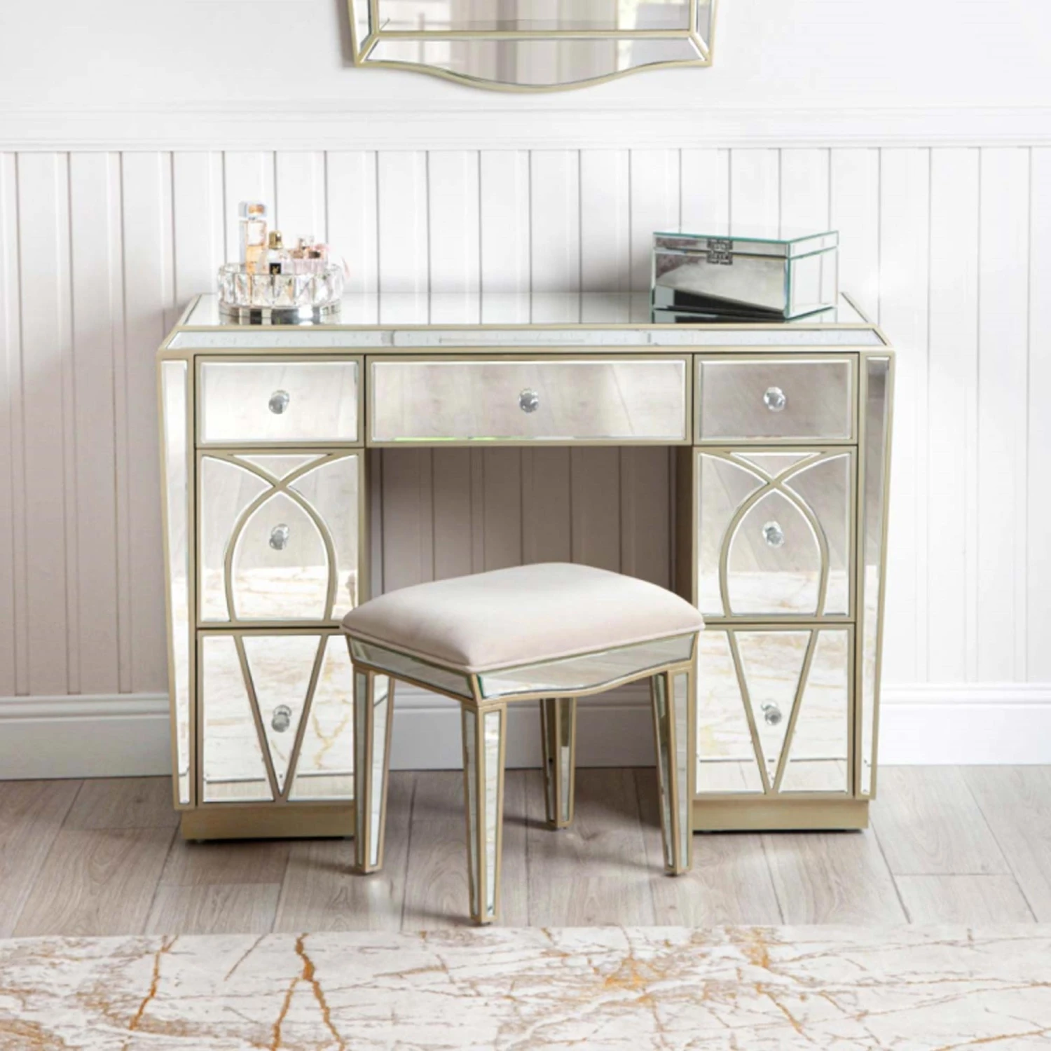 Pristina 7 Drawer Dressing Table 2 Pristina 7 Drawer Dressing Table