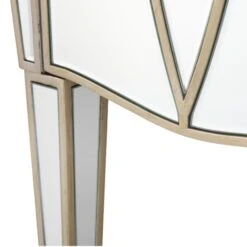 Pristina Mirror Champagne 3 Drawer Dressing Table -Fresh sleep Store pristina mirror champagne 3 drawer dressing table p80772 159490 zoom