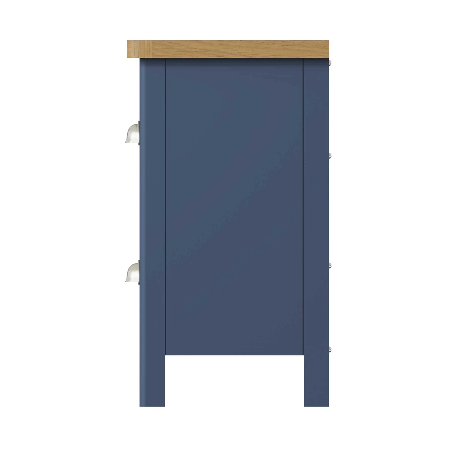 Ranston Blue 2 Drawer Bedside Cabinet 7 Ranston Blue 2 Drawer Bedside Cabinet - Image 5