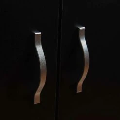 Riano Black 2 Door Wardrobe -Fresh sleep Store riano black 2 door wardrobe p53655 70039 zoom