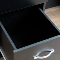 Riano Black 3 Drawer Dressing Table -Fresh sleep Store riano black 3 drawer dressing table p53856 71248 zoom