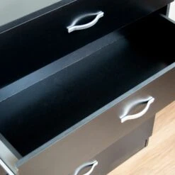 Riano Black 5 Drawer Chest 12 Riano Black 5 Drawer Chest -Fresh sleep Store riano black 5 drawer chest p54068 72392 zoom