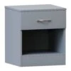 Riano Grey 1 Drawer Bedside Chest -Fresh sleep Store riano grey 1 drawer bedside chest p79279 137552 zoom