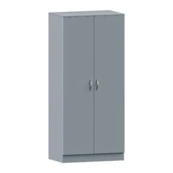 Riano Grey 2 Door Wardrobe -Fresh sleep Store riano grey 2 door wardrobe p79369 149838 zoom