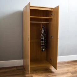 Riano Pine 2 Door Wardrobe -Fresh sleep Store riano pine 2 door wardrobe p53656 70056 zoom