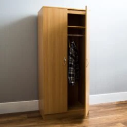 Riano Pine 2 Door Wardrobe -Fresh sleep Store riano pine 2 door wardrobe p53656 70057 zoom