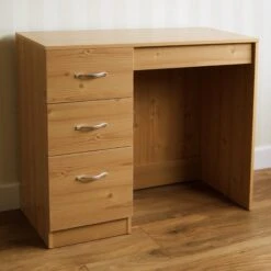 Riano Pine 3 Drawer Dressing Table