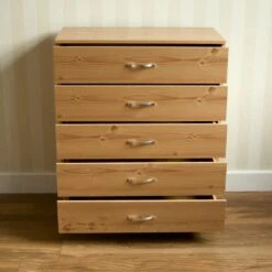 Riano Pine 5 Drawer Chest -Fresh sleep Store riano pine 5 drawer chest p54070 72401 zoom