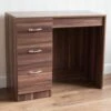 Riano Walnut 3 Drawer Dressing Table -Fresh sleep Store riano walnut 3 drawer dressing table p53858 71269 zoom