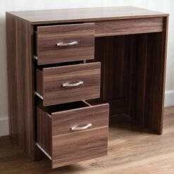 Riano Walnut 3 Drawer Dressing Table 10 Riano Walnut 3 Drawer Dressing Table -Fresh sleep Store riano walnut 3 drawer dressing table p53858 71271 zoom