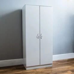 Riano White 2 Door Wardrobe