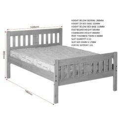 Rio Wooden Bed Frame 8 Rio Wooden Bed Frame -Fresh sleep Store rio wooden bed frame p69626 107836 zoom