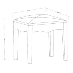 Romano Crystal Mirrored Dressing Table And Mirrored Stool -Fresh sleep Store romano crystal mirrored dressing table and mirrored stool p54032 107760 zoom