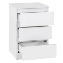 Set Of 2 White Malvern 3 Drawer Bedside Tables 12 Set Of 2 White Malvern 3 Drawer Bedside Tables -Fresh sleep Store set of 2 white malvern 3 drawer bedside tables p76616 124259 zoom