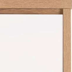 Seville White Gloss & Light Oak 4 Door 2 Drawer Wardrobe -Fresh sleep Store seville white gloss light oak 4 door 2 drawer wardrobe p76556 123875 zoom