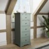 Swindon Cactus Green 5 Drawer Wellington Chest -Fresh sleep Store swindon cactus green 5 drawer wellington chest p81217 162574 zoom